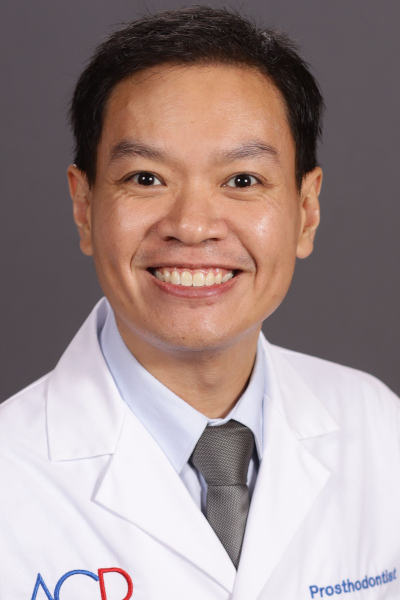 Dr. Andrianto, prosthodontist at Fusion Dental Specialists, in Happy Valley, OR.